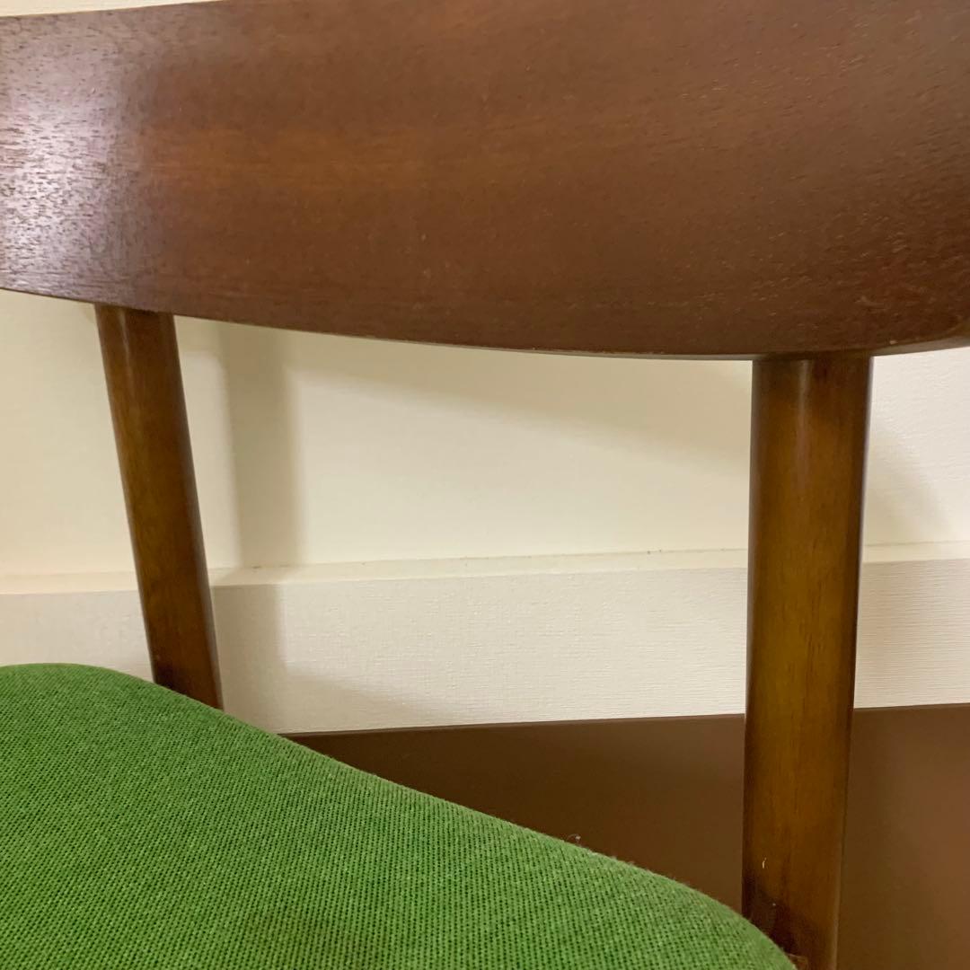 カリモク60+ Tチェア モケットグリーン karimoku