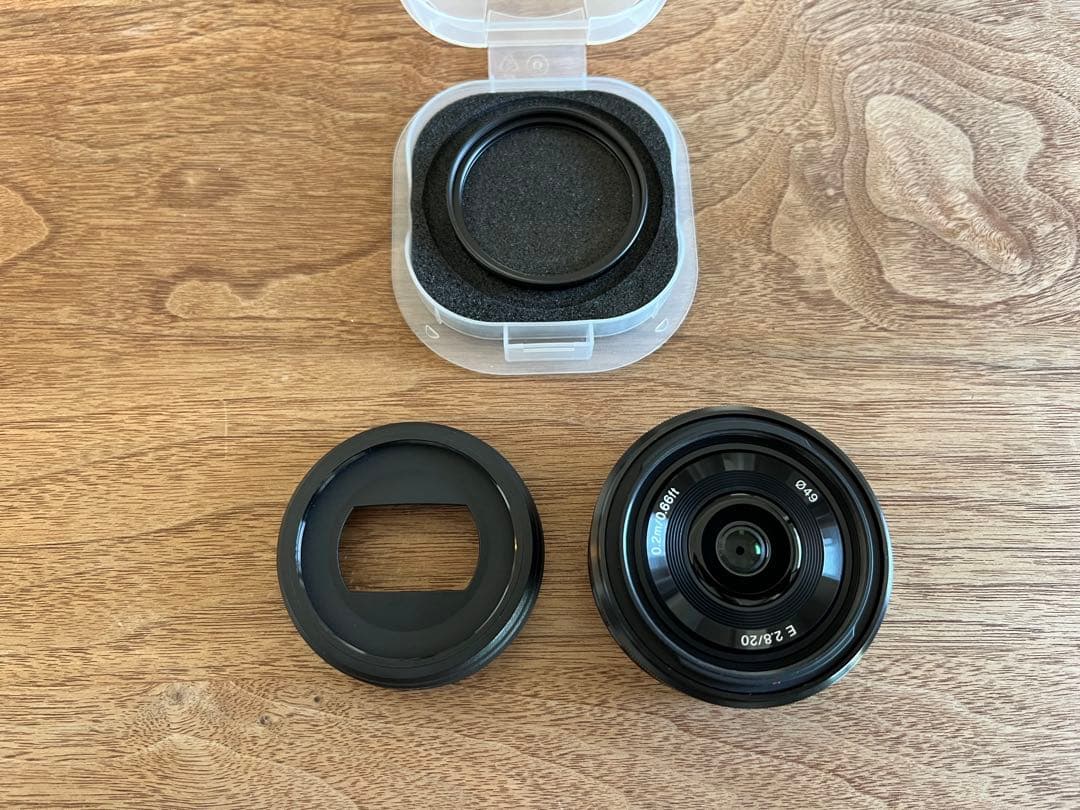 SONY E 20mm F2.8 SEL20F28 レンズ(美品)