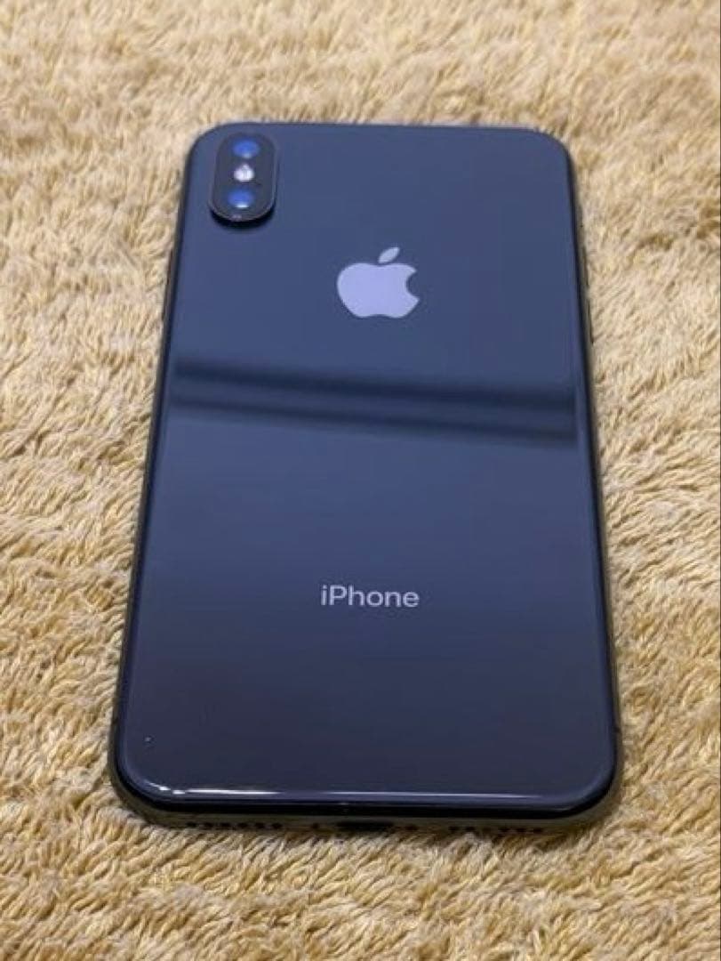 【完動品】iPhone X　256GB　ブラック