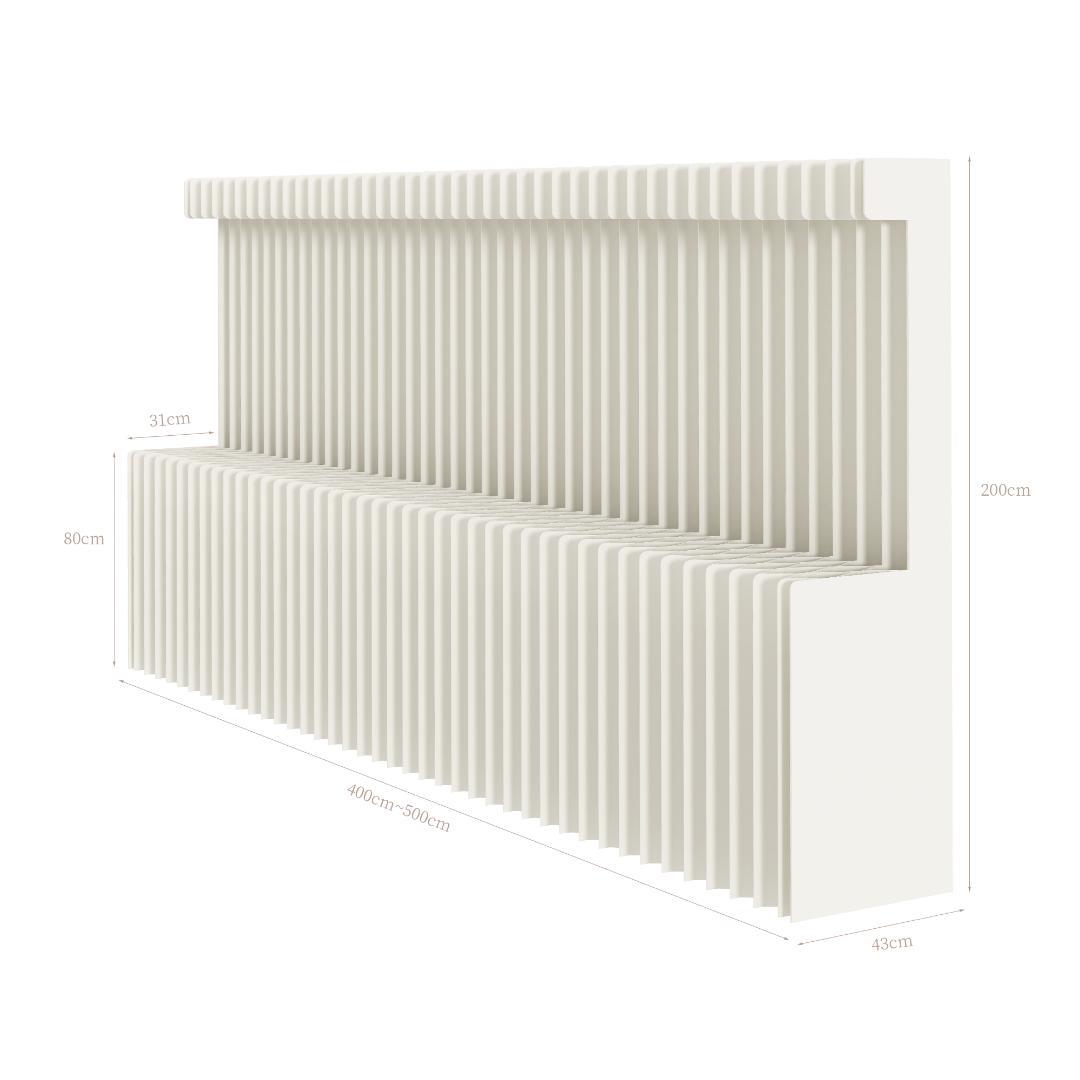折りたたみ パーテーション 間仕切り長さ4-5ｍ高さ2ｍ持ち運び可能 目隠し