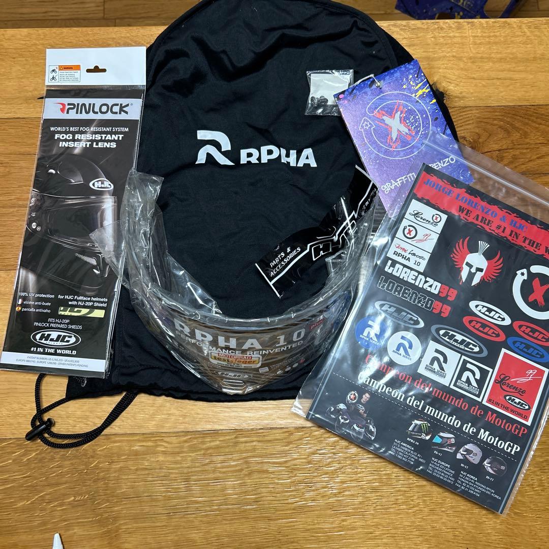 HJC フルフェイスヘルメット ロレンソ仕様レプリカ