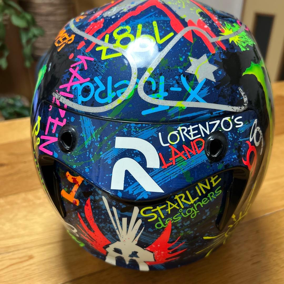 HJC フルフェイスヘルメット ロレンソ仕様レプリカ