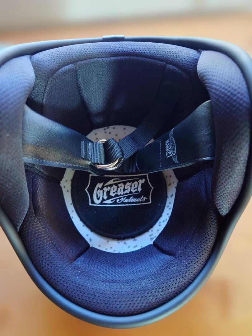 GREASER グリーサースタイル ジェットヘルメット バイク ヘルメット
