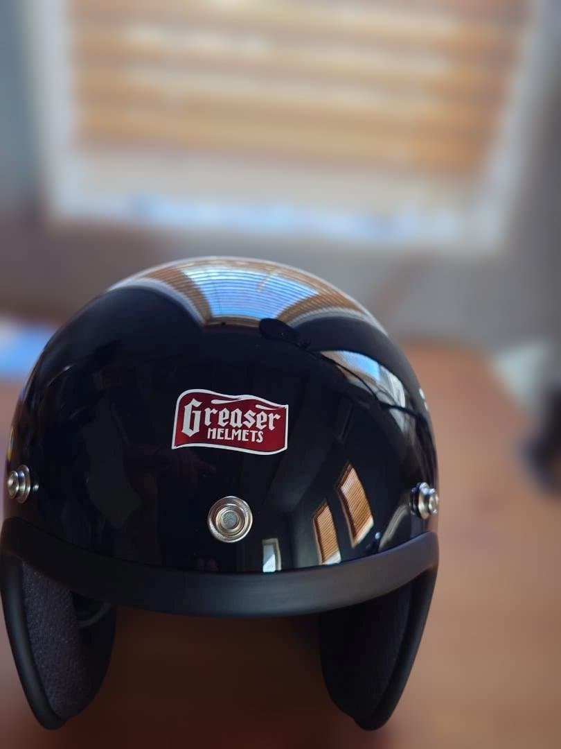 GREASER グリーサースタイル ジェットヘルメット バイク ヘルメット