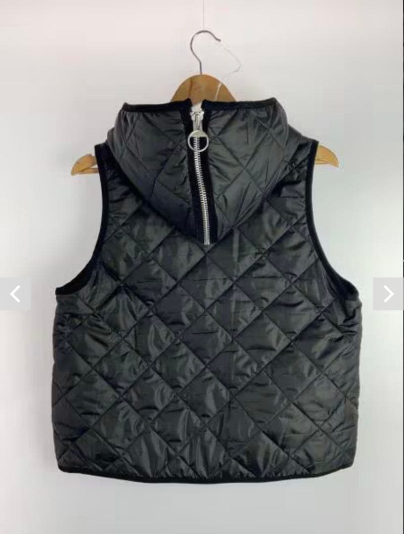 Barbour キルティング フード付きベスト