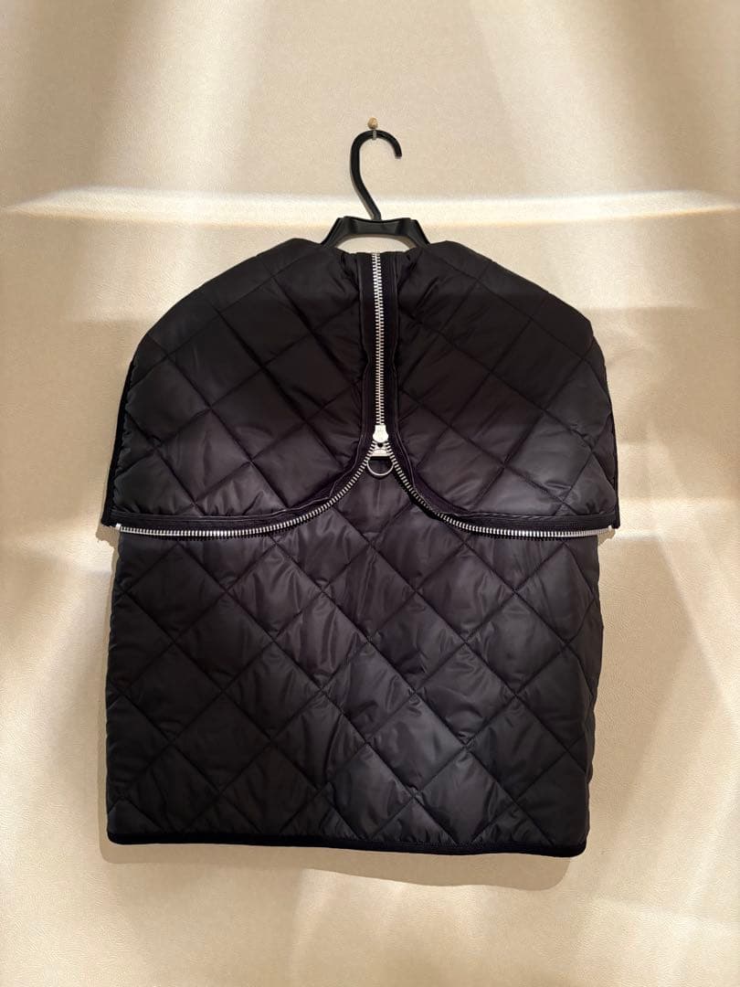 Barbour キルティング フード付きベスト