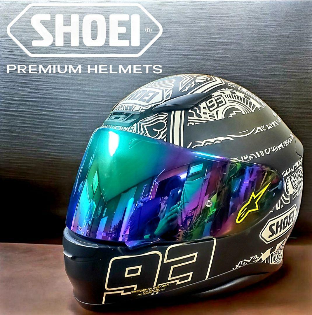 SHOEI Z-7 MARQUES DIGI ANT フルフェイス廃盤モデル美品
