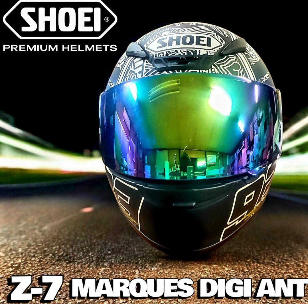 SHOEI Z-7 MARQUES DIGI ANT フルフェイス廃盤モデル美品
