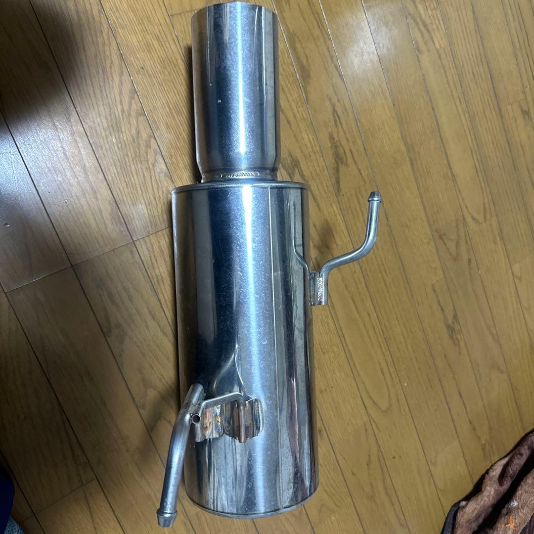 ステンレス製マフラー GVB用オーソライズリアピースのみ