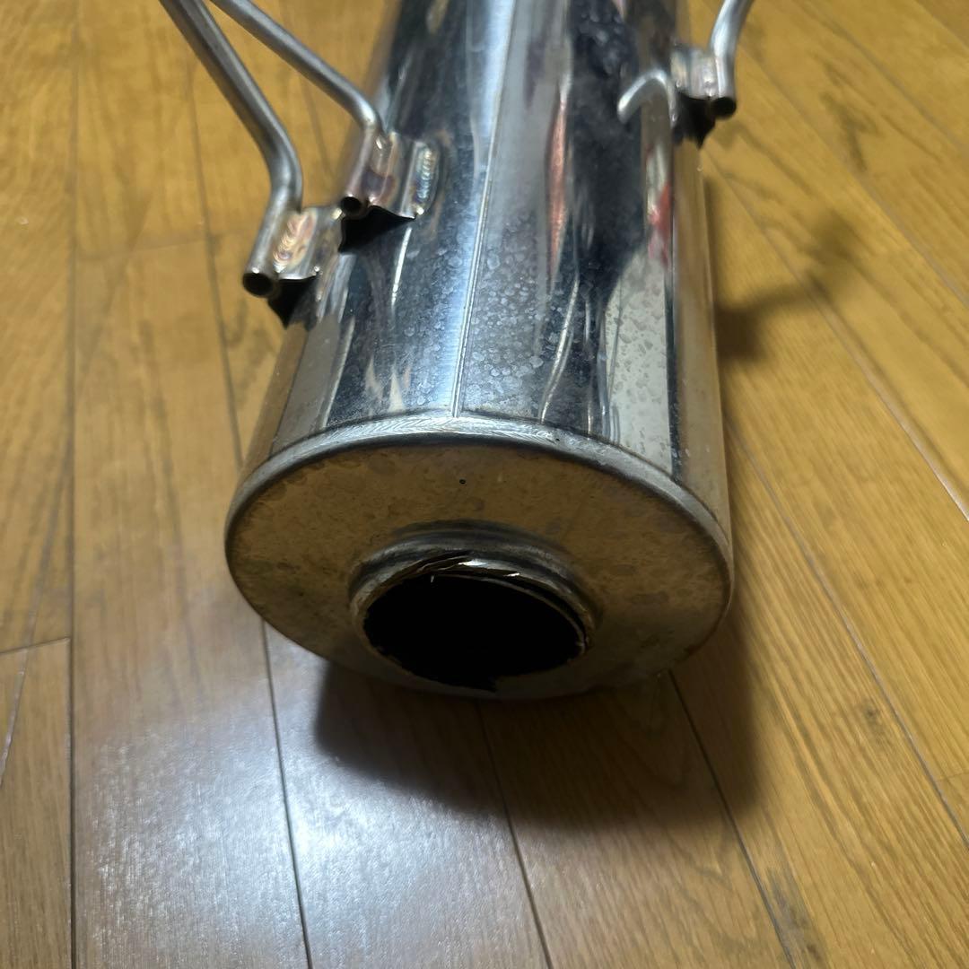 ステンレス製マフラー GVB用オーソライズリアピースのみ