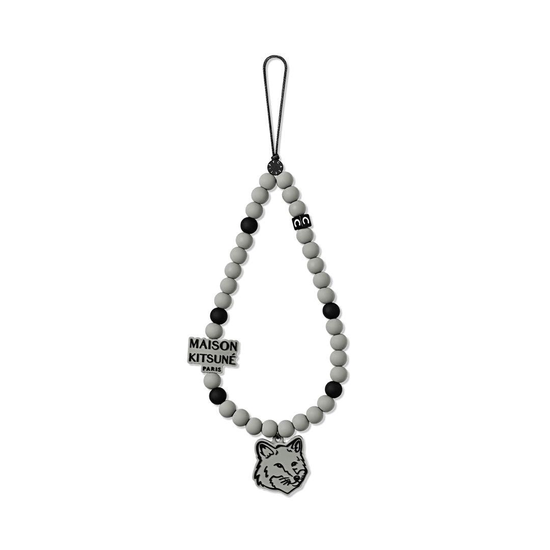Maison Kitsuné Grey Phone Charm メゾンキツネ