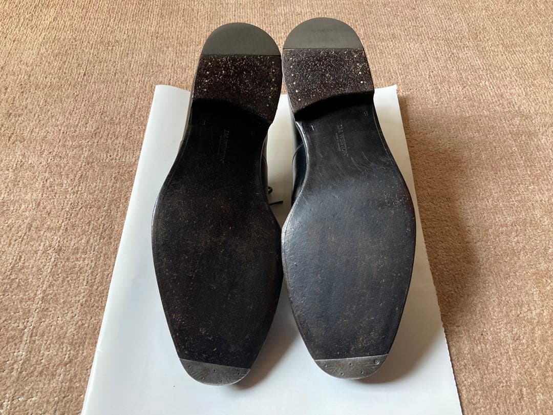 美品 JMウエストンUK8E ストレートチップ 定価17万円