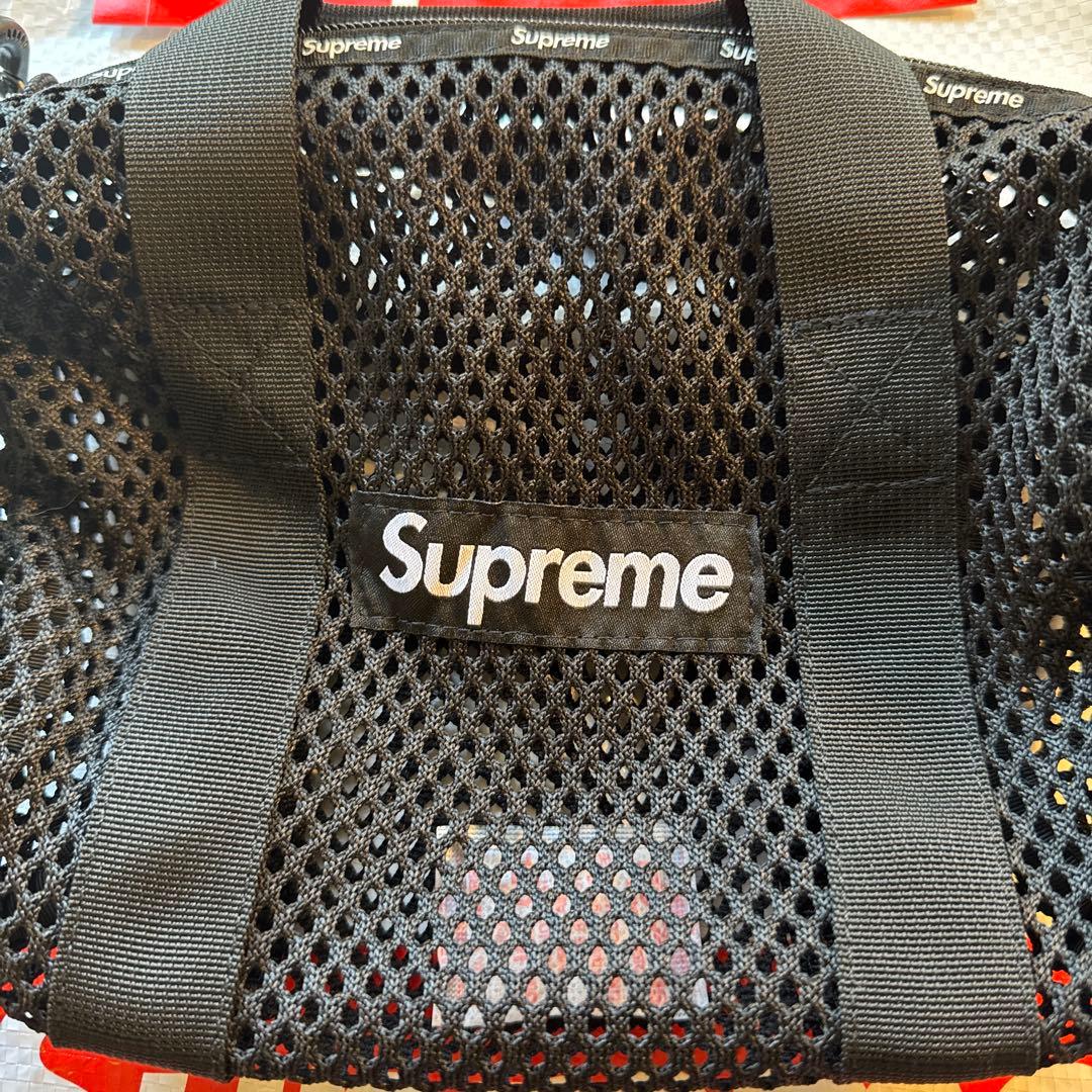 バッグ Supreme Mesh Mini Duffle Bag \"black \"