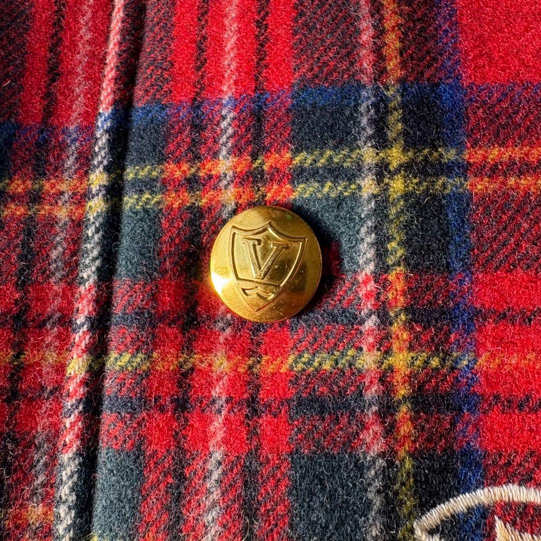 希少 VAN JAC ヴァンジャケット スタジャン トラッド アイビー 金ボタン