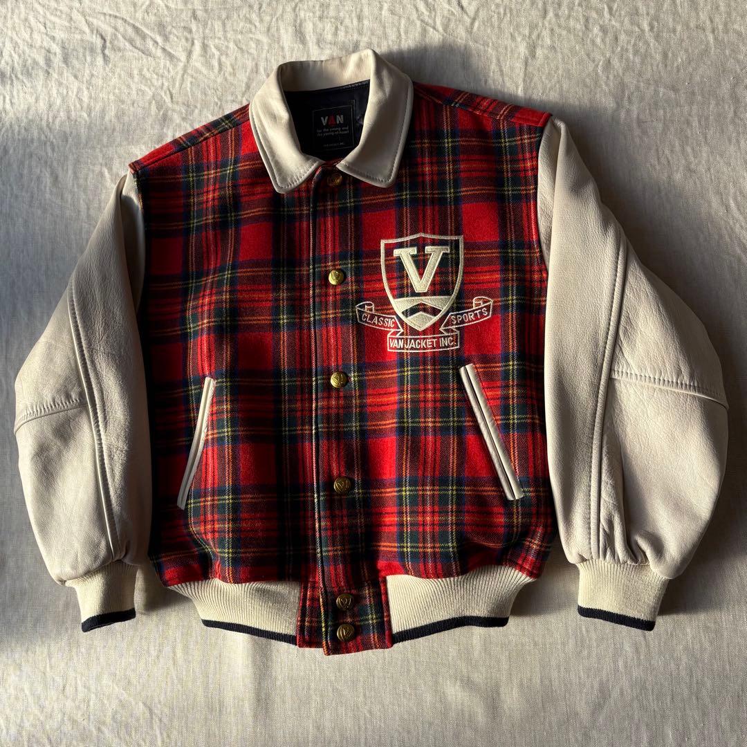 希少 VAN JAC ヴァンジャケット スタジャン トラッド アイビー 金ボタン