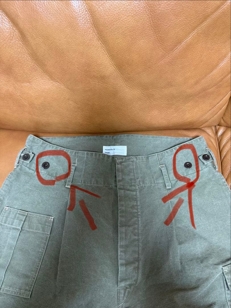 【chimala/チマラ】 BELGIAN CARGO PANTS