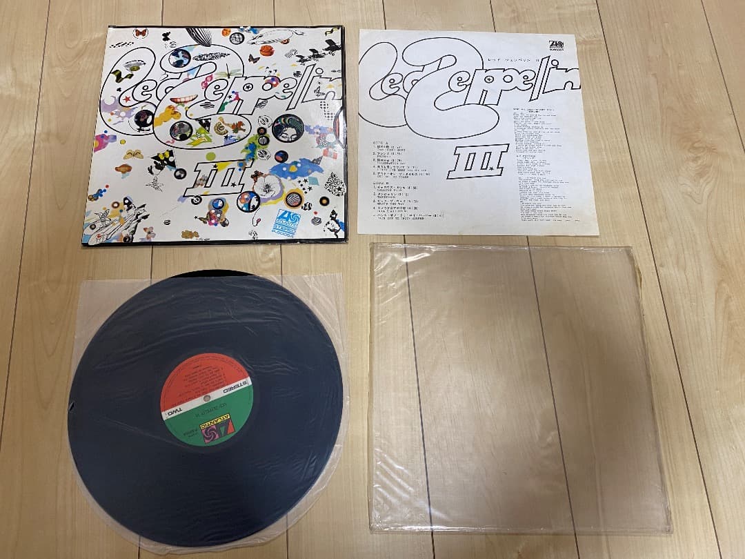 Led Zeppelinレッドツェペリン　９枚セット　レコードLP