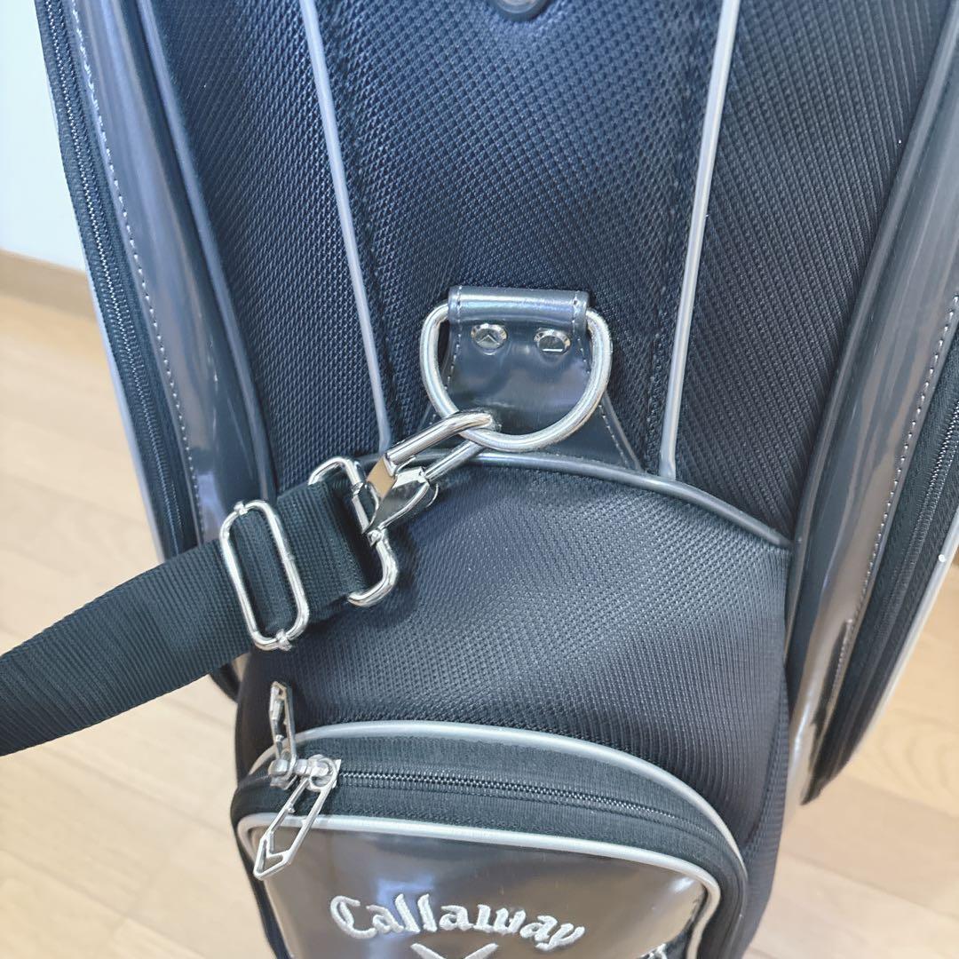 K442 美品！Callaway ブラック 軽量 キャディバッグ