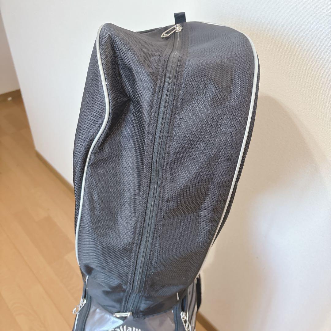 K442 美品！Callaway ブラック 軽量 キャディバッグ