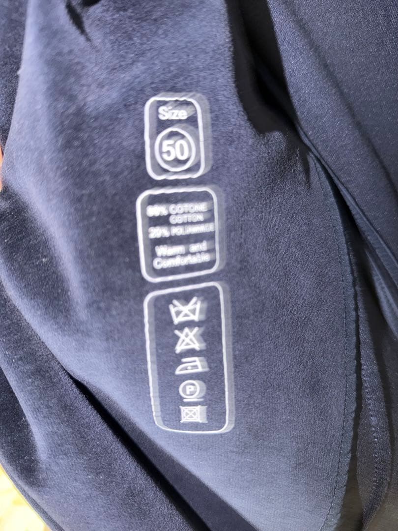 CIRCOLO 1901 ネイビー ベロアジャケット　　チルコロ