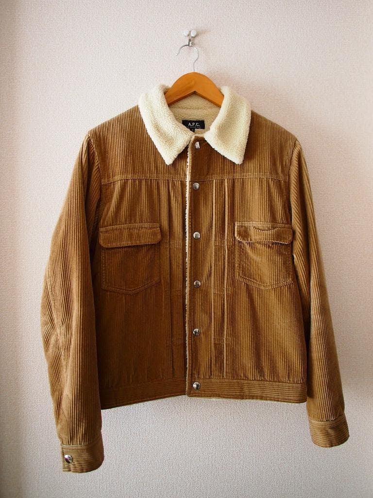希少！名作 ルーマニア製 APC ボアトラッカージャケット S/デニムジャケット