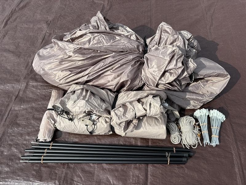 未使用！Tenplay ロッジ型 ワンタッチテント 6人用