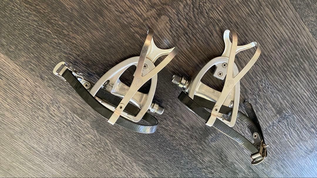 カンパニョーロ　Campagnolo トゥークリップ　ペダル ビンテージ