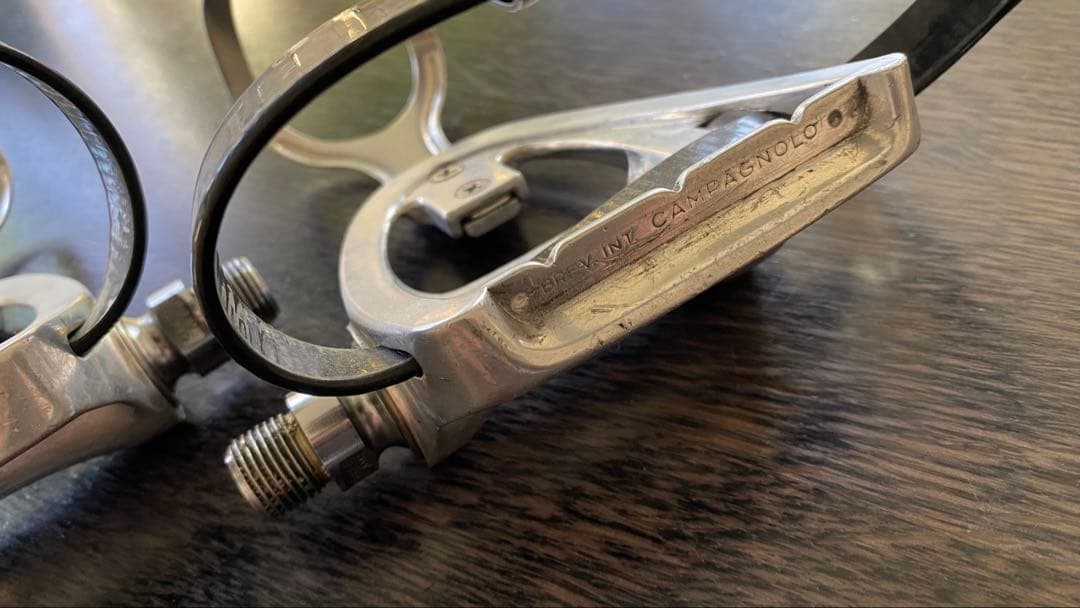 カンパニョーロ　Campagnolo トゥークリップ　ペダル ビンテージ