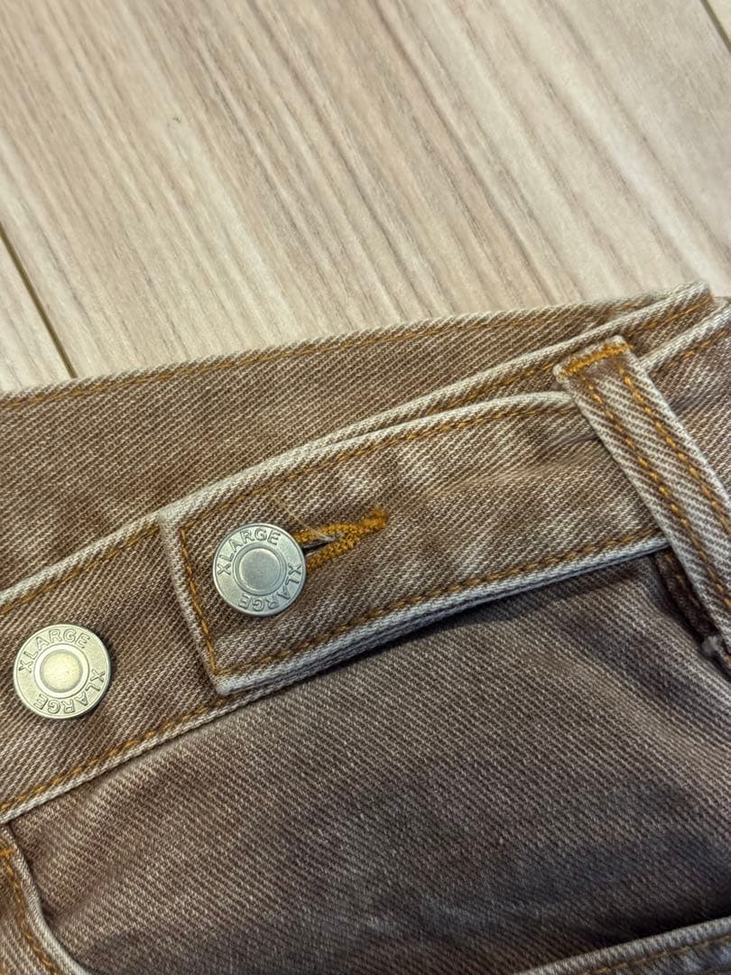 スケートボード XLARGE BAGGY DENIM PANTS