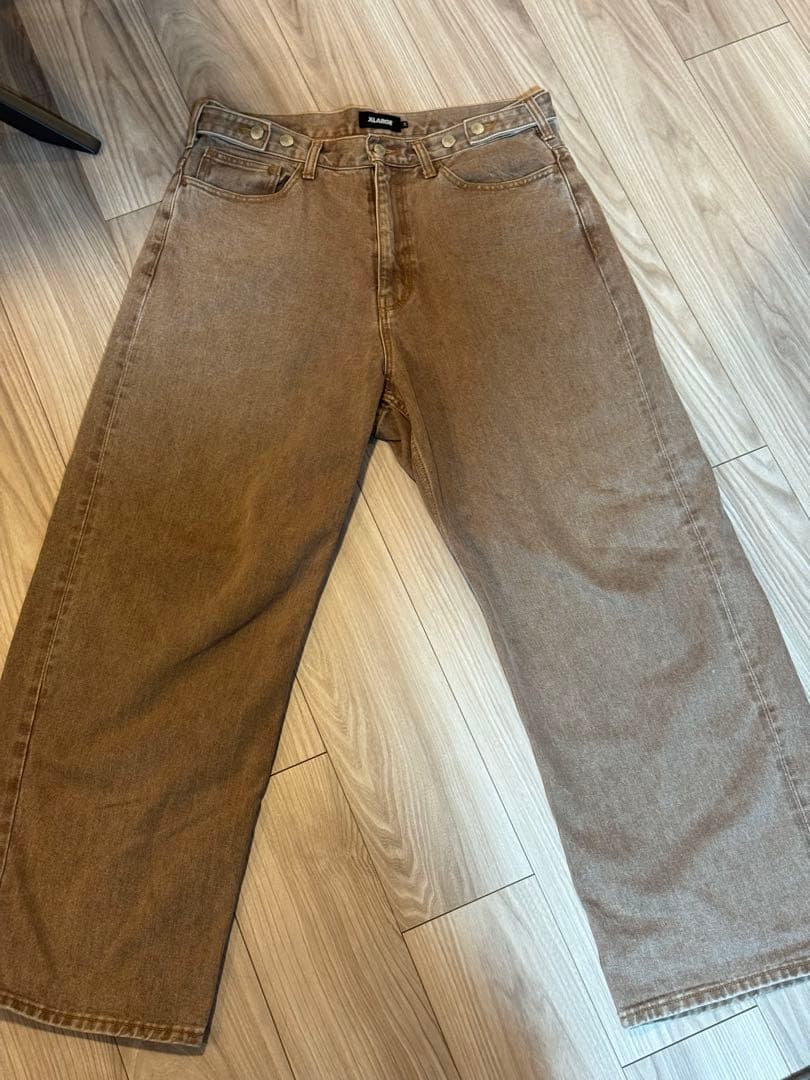 スケートボード XLARGE BAGGY DENIM PANTS