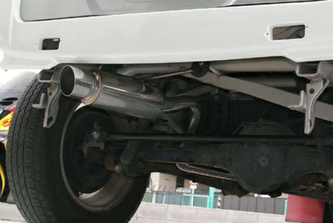 Bluefin スズキ ジムニー (JB23) 車マフラー 左出し 砲弾