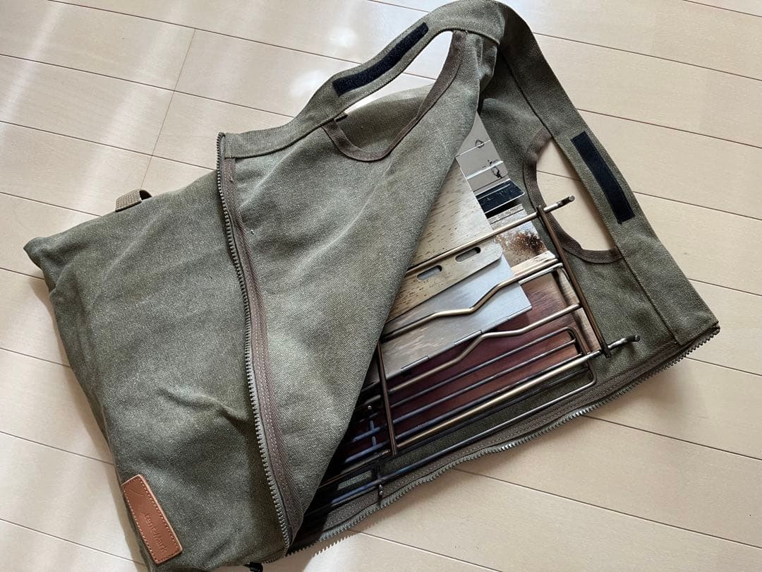 ★ユニフレーム 薪グリル　レギュラー　別売り収納バック付