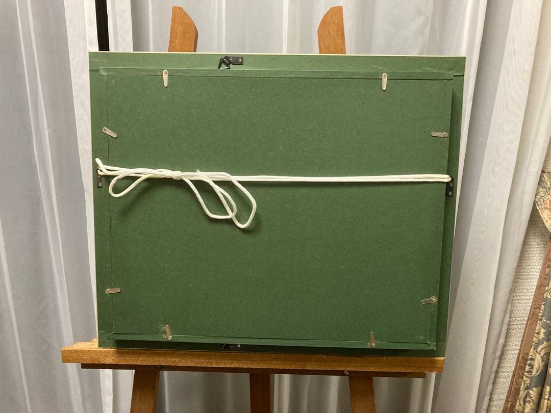 油彩　油絵　海峡　[江草修] 裏書サイン有　美術年鑑掲載作家　Ｆ６号