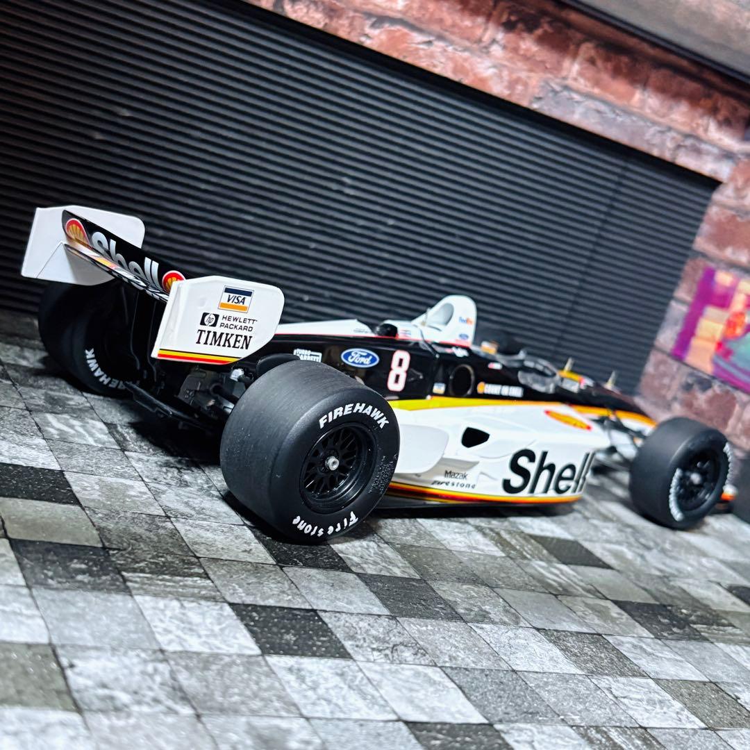 ブライアン・ハータ サイン入り 1/18 Action レイナード 99i