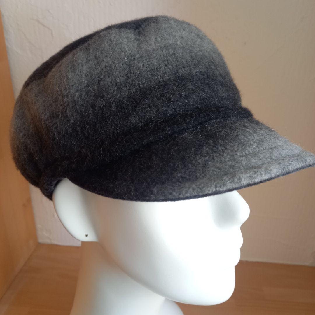 Kaori様 ウールハット 57㎝ 調節可ネイビー マーブル 他 ４点