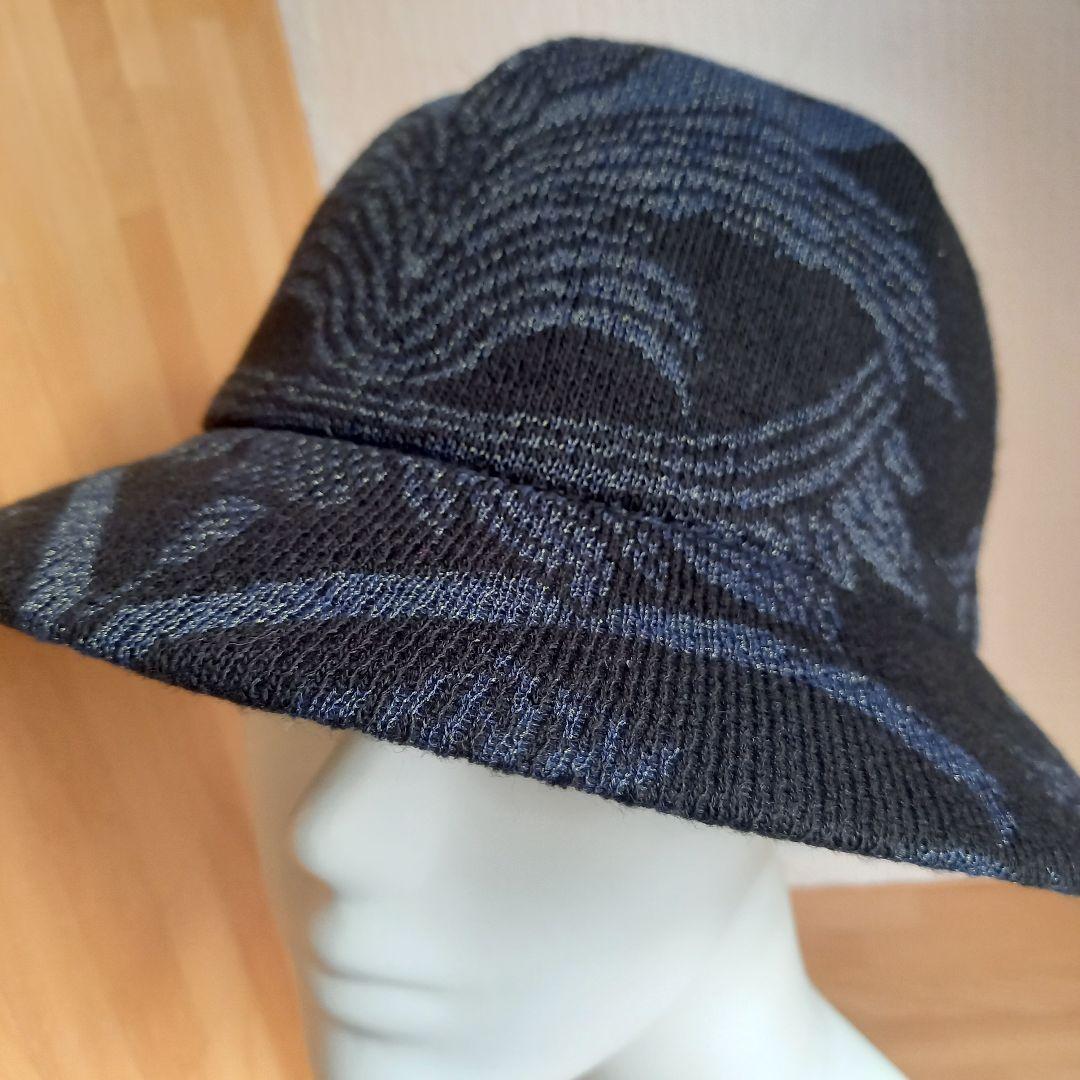 Kaori様 ウールハット 57㎝ 調節可ネイビー マーブル 他 ４点