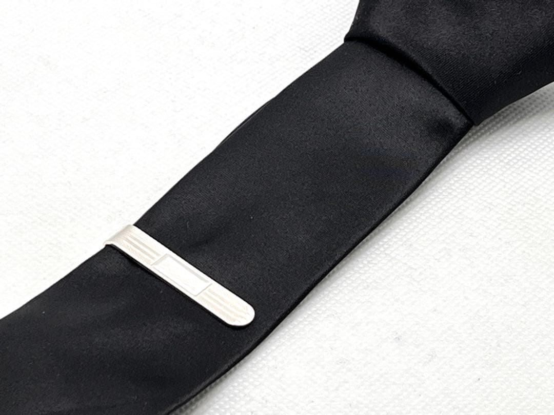 c466 美品　希少　ティファニー　エンジンターン　ネクタイピン　スモール925