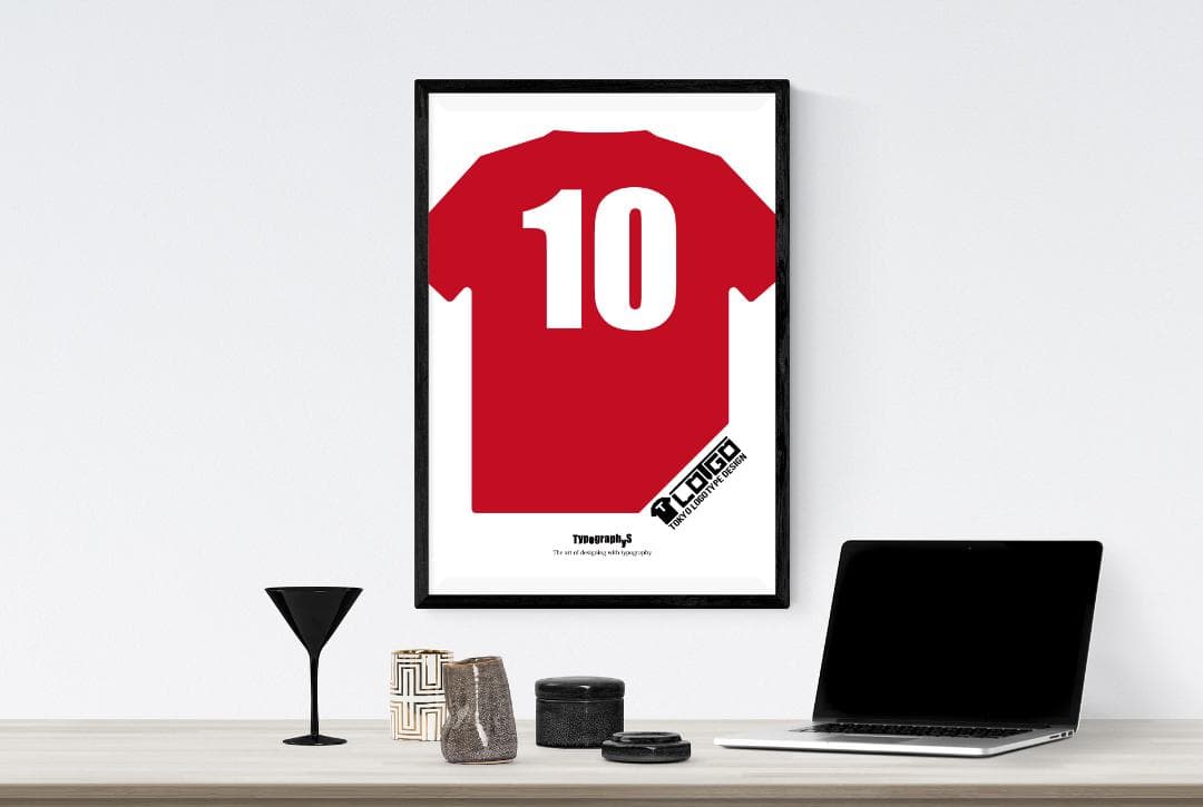 【A2】TYPOGRAPHYSアートポスター（大型A2サイズ）#4298