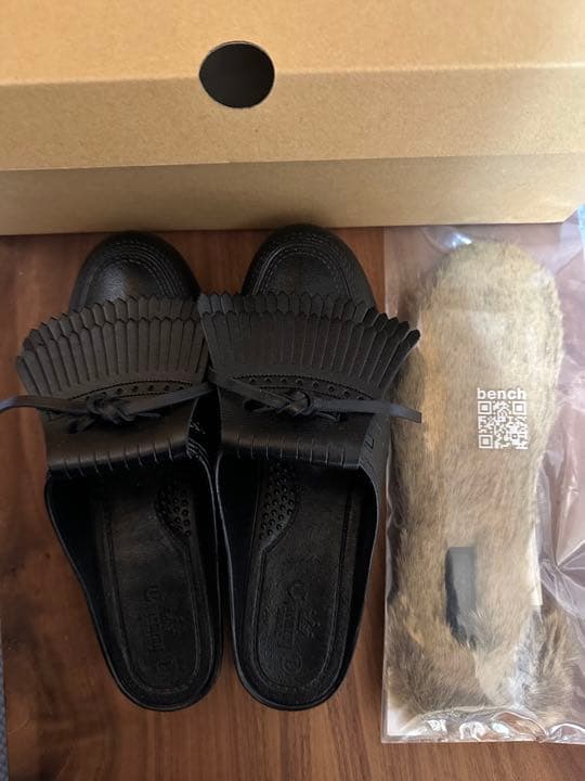 ベンチ　BENCH ベンサン　ファーインソール　ローファー　スリッポン