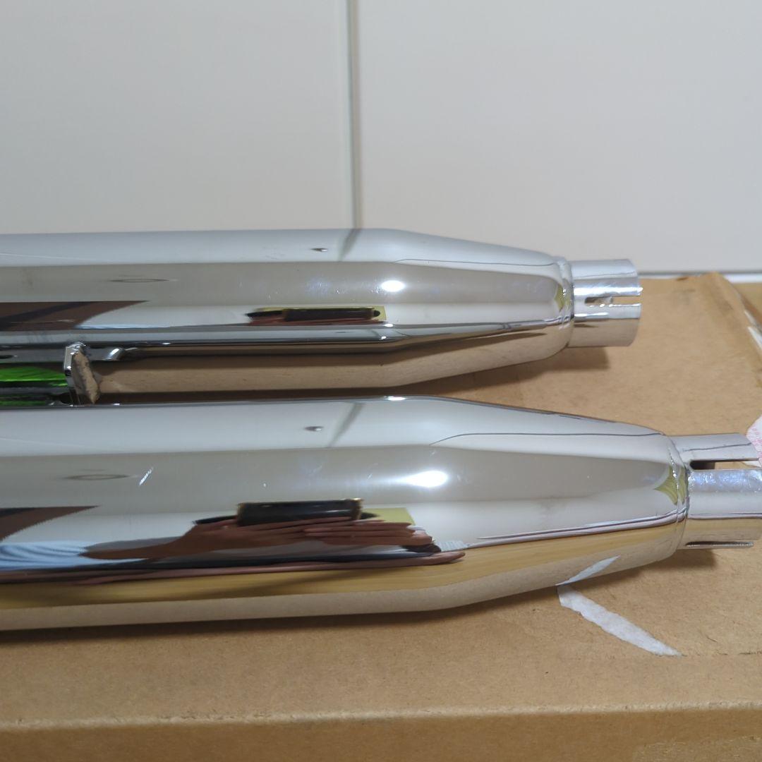 VANCE & HINES エリミネーター300 スリップオンマフラー クローム