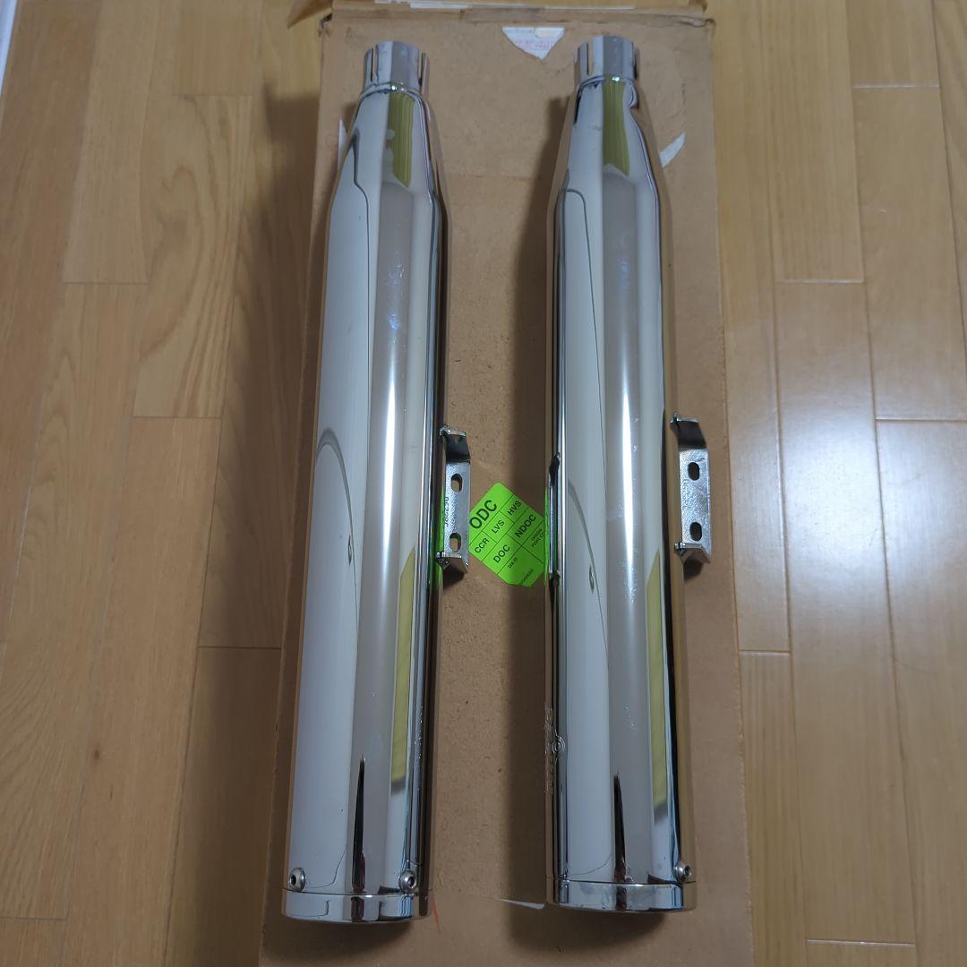 VANCE & HINES エリミネーター300 スリップオンマフラー クローム