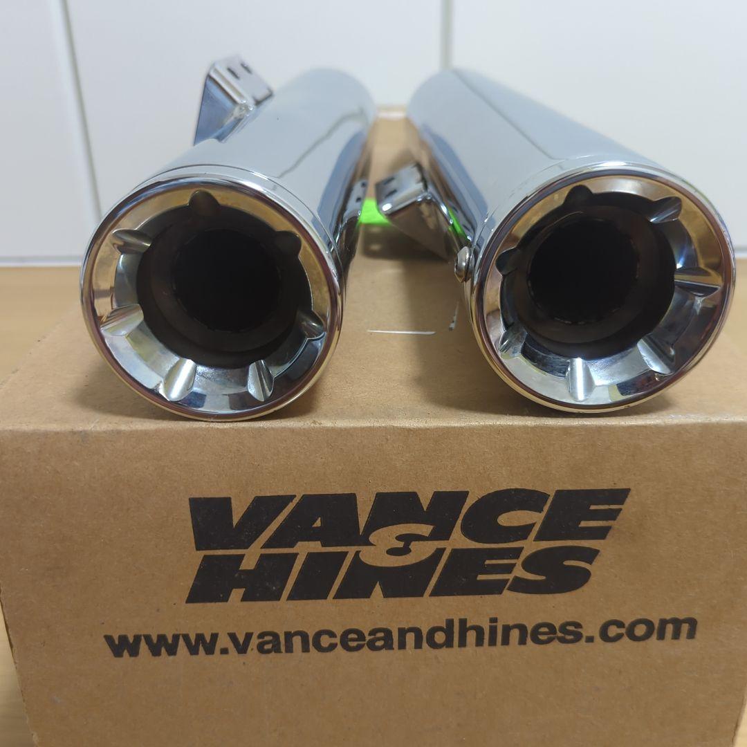 VANCE & HINES エリミネーター300 スリップオンマフラー クローム