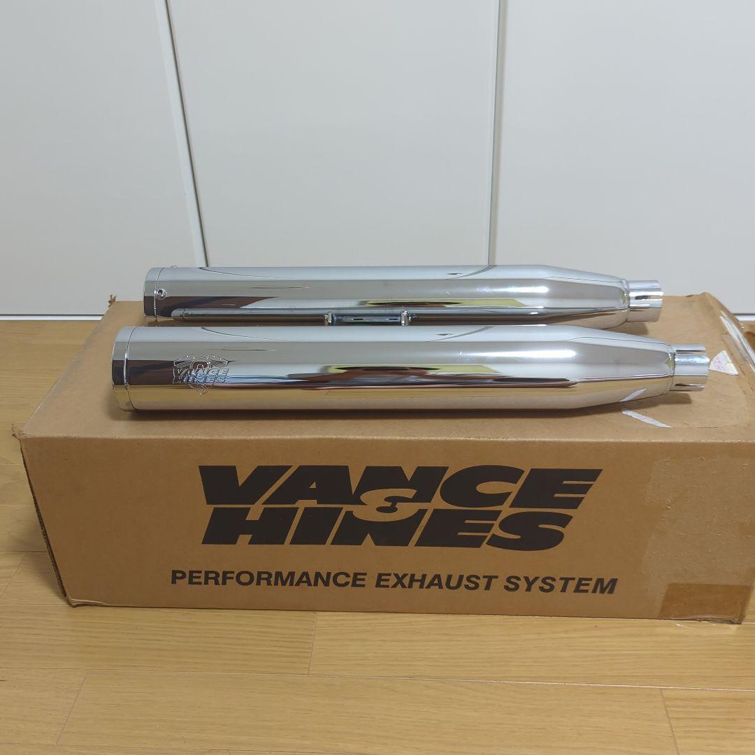 VANCE & HINES エリミネーター300 スリップオンマフラー クローム