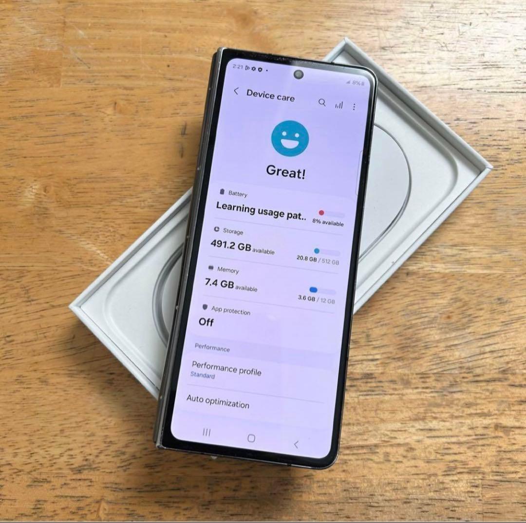 サムスン Android Galaxy Fold 4｜512gb｜SIMフリー