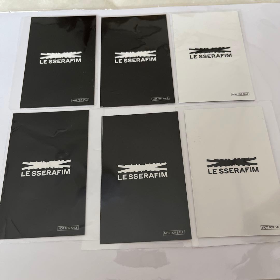 LE SSERAFIM ルセラフィム6枚セット