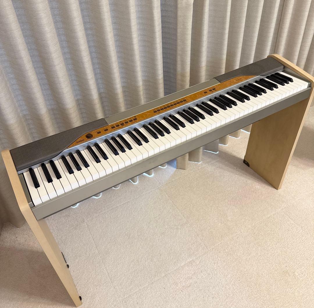【組み立てなし】カシオ 電子ピアノ PriviA PX-110 純正スタンド付き