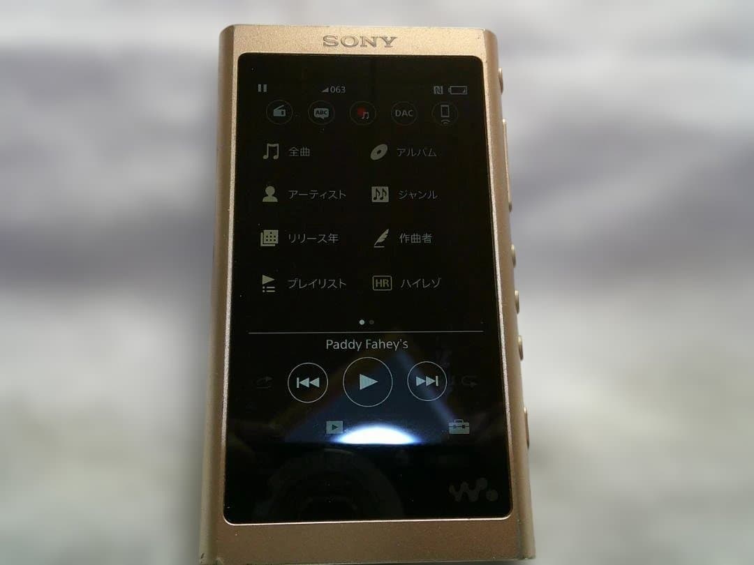 SONY NW-A55 デジタルオーディオプレーヤー ゴールド