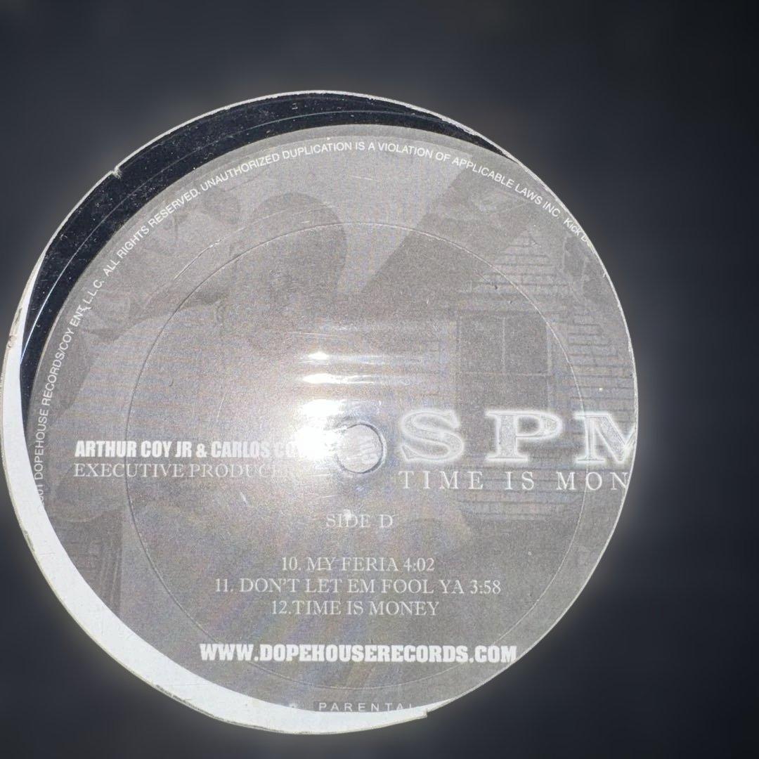 洋楽 SPM Time Is Money G-FUNK G-RAP