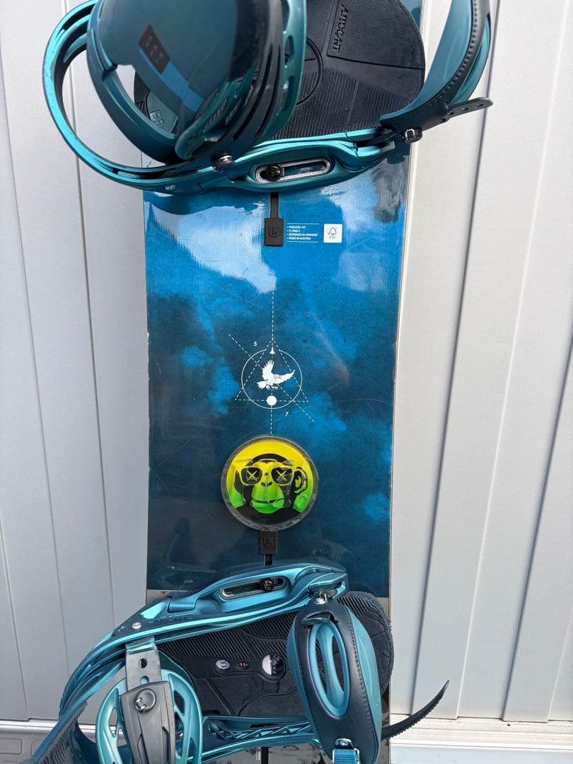 Burton PROCESS FLYING V 157 ビンディング2点セット