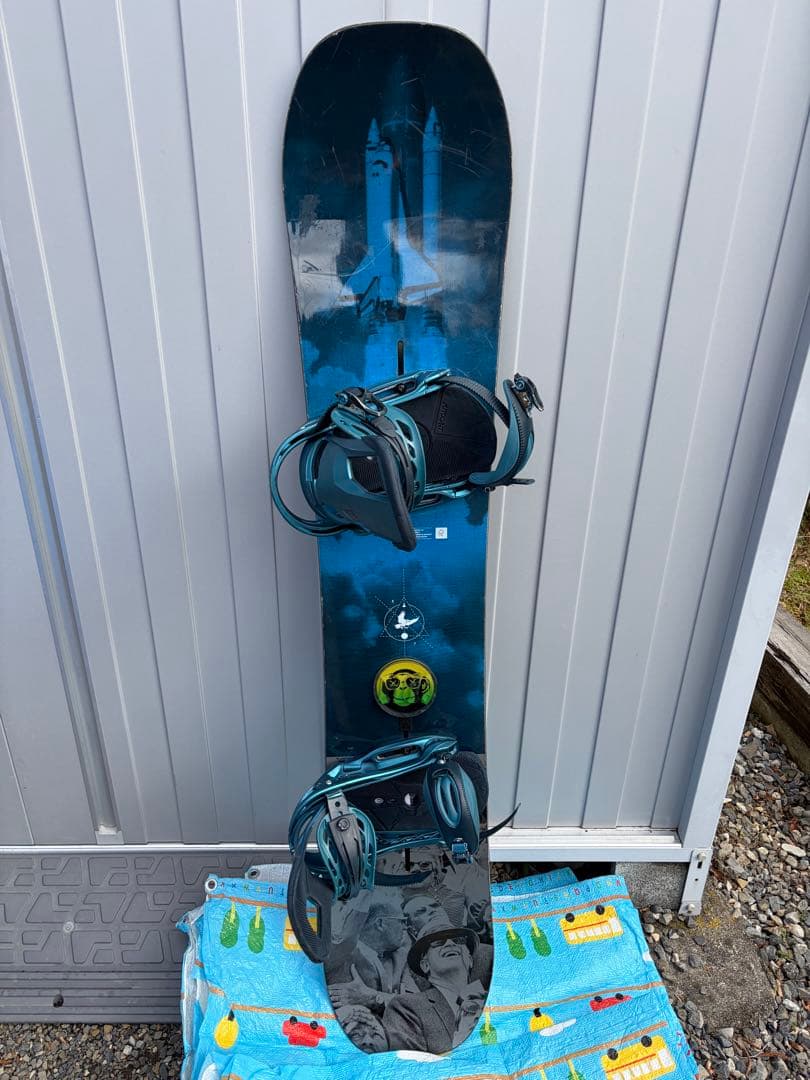 Burton PROCESS FLYING V 157 ビンディング2点セット